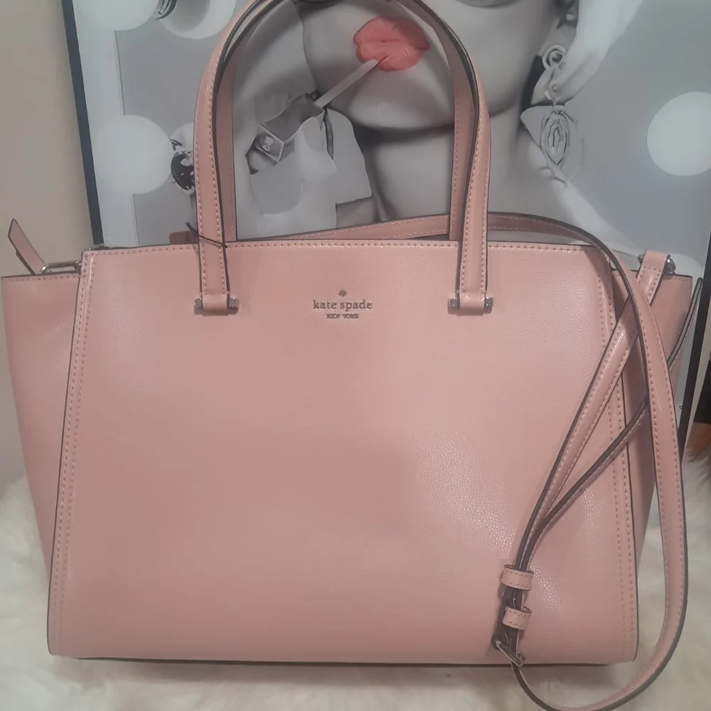 Kate Spade Pink Satchel Bag with Adjustable Strap NWOT
